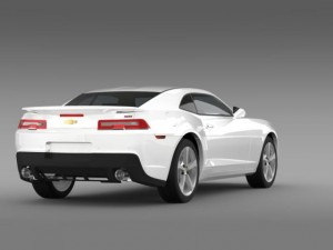 chevrolet camaro ss 2014 3D Модель