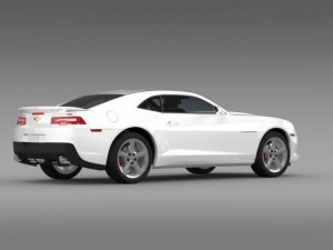 chevrolet camaro ss 2014 3D Модель