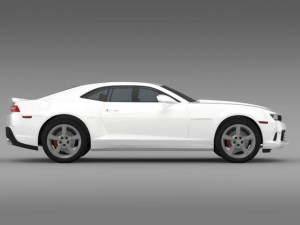 chevrolet camaro ss 2014 3D Модель