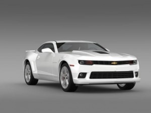 chevrolet camaro ss 2014 3D Модель