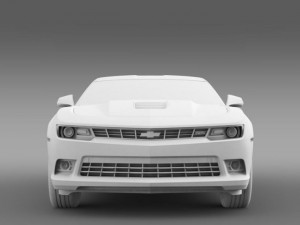 chevrolet camaro ss 2014 3D Модель