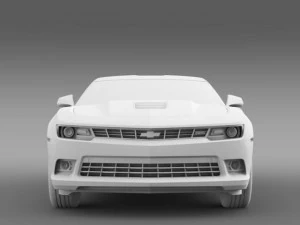 chevrolet camaro ss 2014 3D Model
