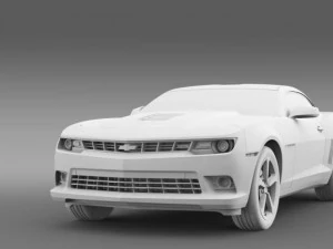 chevrolet camaro ss 2014 3D Model