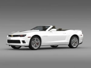 chevrolet camaro ss convertible 2014 3D Model