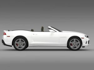 chevrolet camaro ss convertible 2014 3D Model