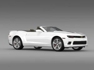 chevrolet camaro ss convertible 2014 3D Model