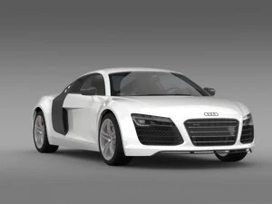 audi r8 2013 3D Model