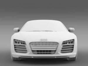 audi r8 2013 3D Model