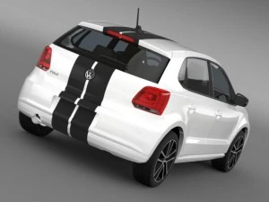 volkswagen polo worthersee 3D Model