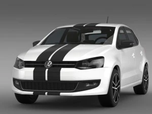 volkswagen polo worthersee 3D Model