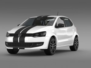 volkswagen polo worthersee Model 3D