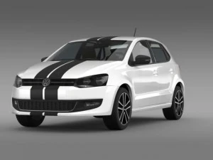 volkswagen polo worthersee 3D Model