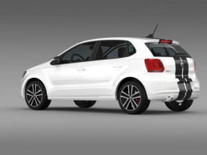 volkswagen polo worthersee Model 3D