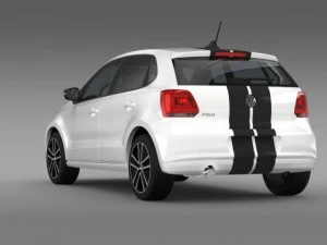 volkswagen polo worthersee 3D Model