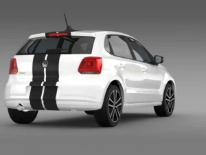 volkswagen polo worthersee 3D Model