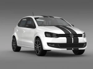 volkswagen polo worthersee 3D Model