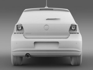 volkswagen polo worthersee Model 3D