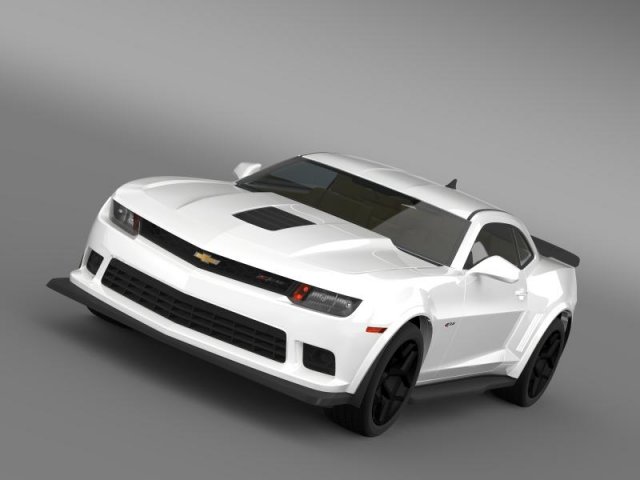 chevrolet camaro z28 2014 Modèle 3D .c4d .max .obj .3ds .fbx .stl .blend 