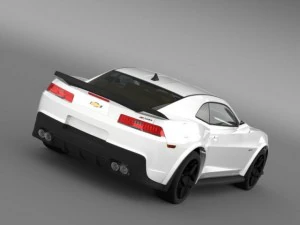 chevrolet camaro z28 2014 3D Model