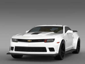 chevrolet camaro z28 2014 Modèle 3D