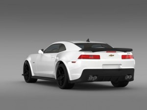 chevrolet camaro z28 2014 Modèle 3D
