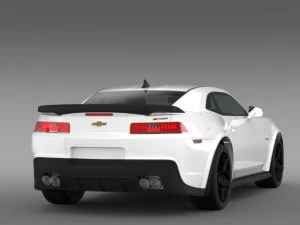 chevrolet camaro z28 2014 3D Model