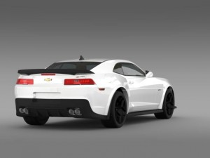 chevrolet camaro z28 2014 Modèle 3D