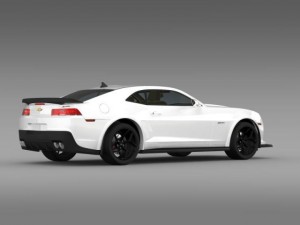 chevrolet camaro z28 2014 Modèle 3D