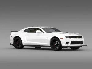 chevrolet camaro z28 2014 3D Model