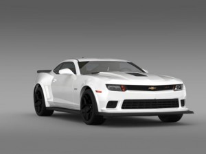 chevrolet camaro z28 2014 Modèle 3D
