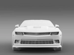 chevrolet camaro z28 2014 3D Model