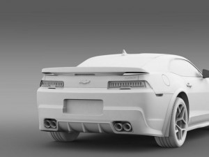 chevrolet camaro z28 2014 Modèle 3D