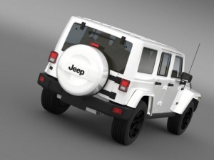 jeep wrangler unlimited rubicon x 2014 3Dモデル