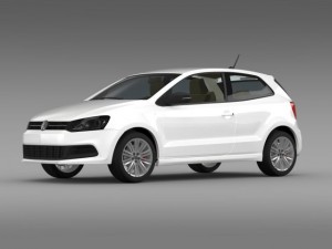 volkswagen polo bluegt 3d 20092013 Model 3D