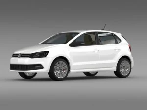 volkswagen polo bluegt 5d 2014 3D Model