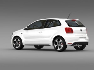 volkswagen polo gti 3d 20092013 Model 3D