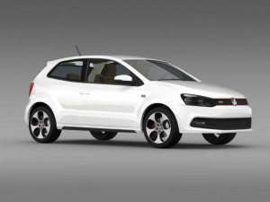 volkswagen polo gti 3d 20092013 Model 3D