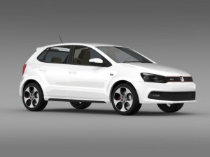 volkswagen polo gti 5d 20092013 3D Model