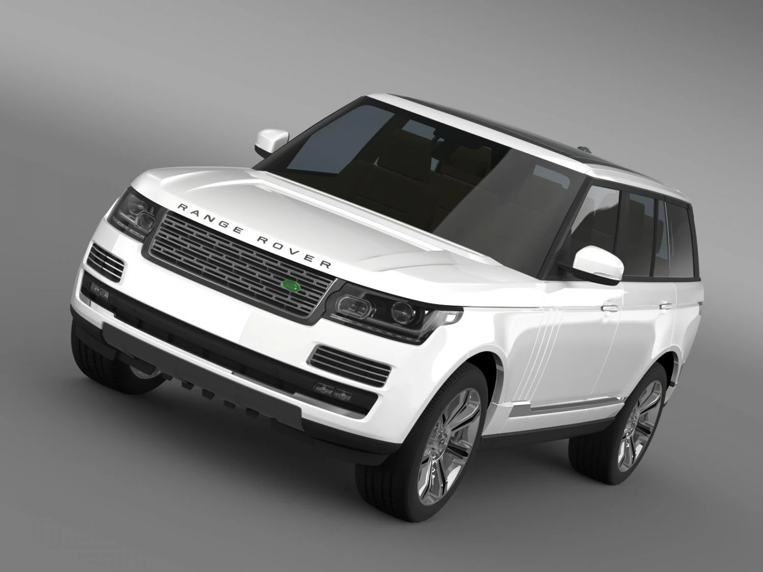 range rover autobiography black l405 2014 3D Model .c4d .max .obj .3ds .fbx .stl .blend 