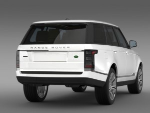 range rover autobiography black l405 2014 3Dモデル