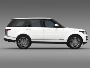 range rover autobiography black l405 2014 3Dモデル