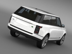 range rover autobiography black lwb l405 Modelo 3D