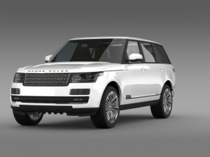 range rover autobiography black lwb l405 Modelo 3D