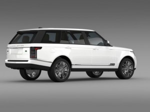 range rover autobiography black lwb l405 Modelo 3D
