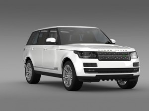 range rover autobiography black lwb l405 Modelo 3D