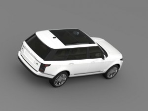 range rover autobiography black lwb l405 Modelo 3D