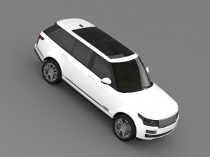 range rover autobiography black lwb l405 Modelo 3D