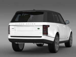 range rover autobiography hybrid l405 3D Model