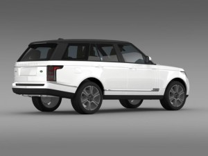 range rover autobiography hybrid l405 3D Model