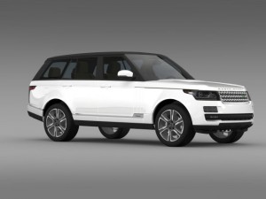 range rover autobiography hybrid l405 3D Model